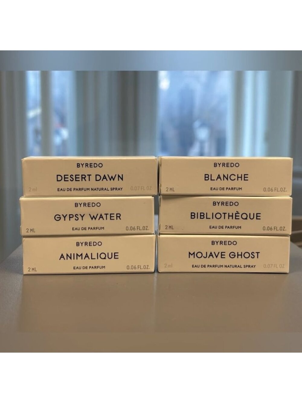Byredo Perfume Mini Set 2ml Each | Mojave Ghost Gypsy Water Blanche + More